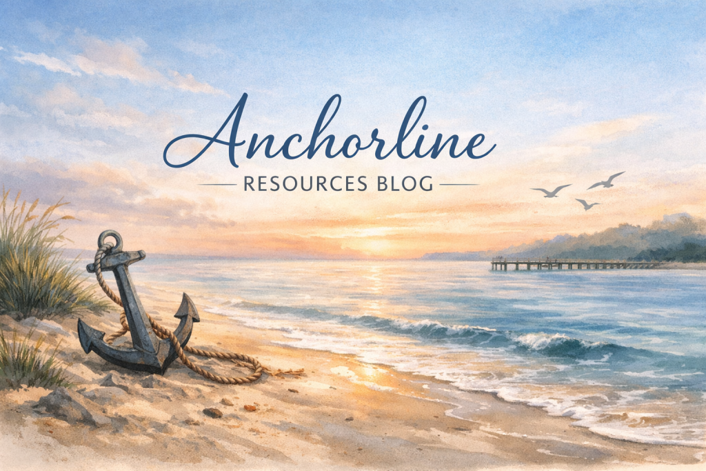 Anchorline Resources Blog header image representing gentle emotional support for adoptees.